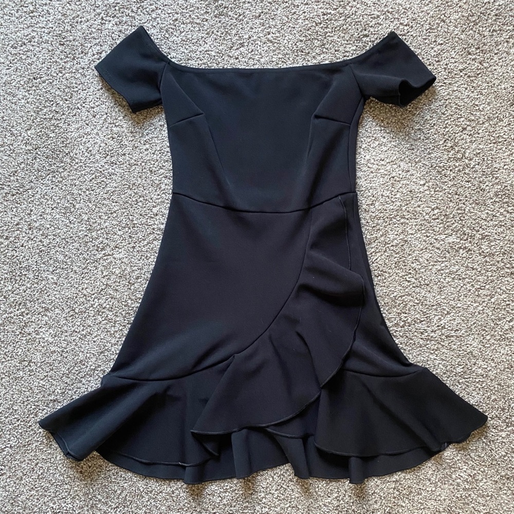 Off the shoulder dress